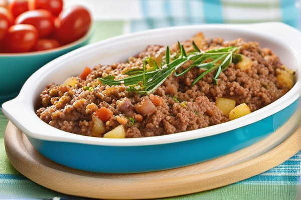 酱汁肉沫土豆泥少油少盐健康食谱大揭秘